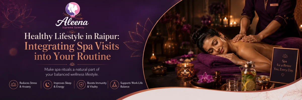 Healthy Lifestyle in Raipur: Integrating Spa Visits into Your Routine
