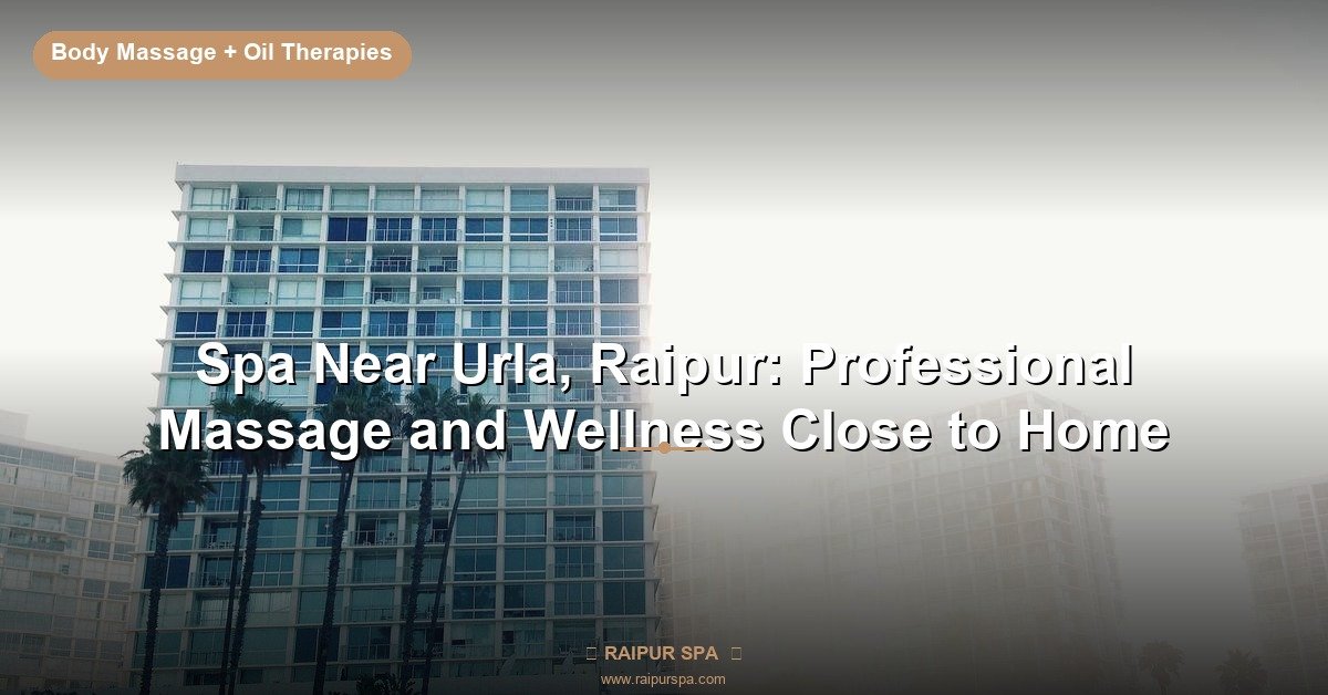 Massage for Insomnia in Raipur: Sleep Better Naturally