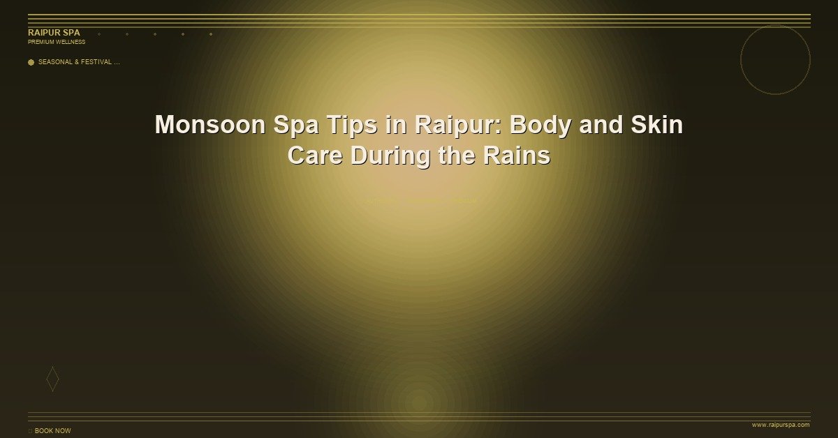 Stress Relief in Raipur: The Science Behind Spa Therapy