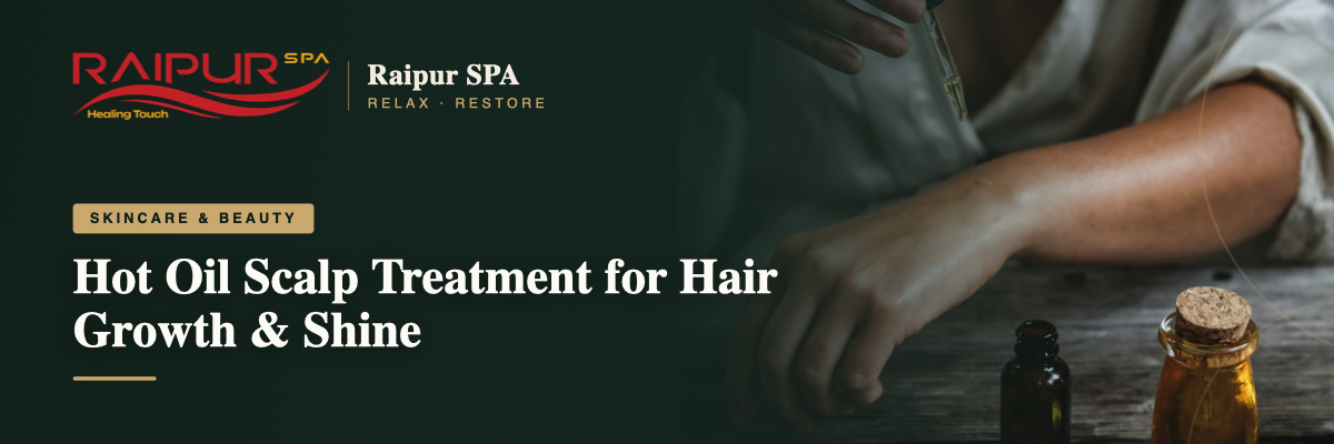 Hot Oil Scalp Treatment for Hair Growth & Shine