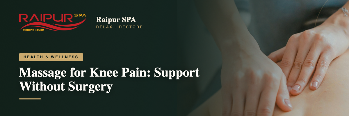 Massage for Knee Pain: Support Without Surgery