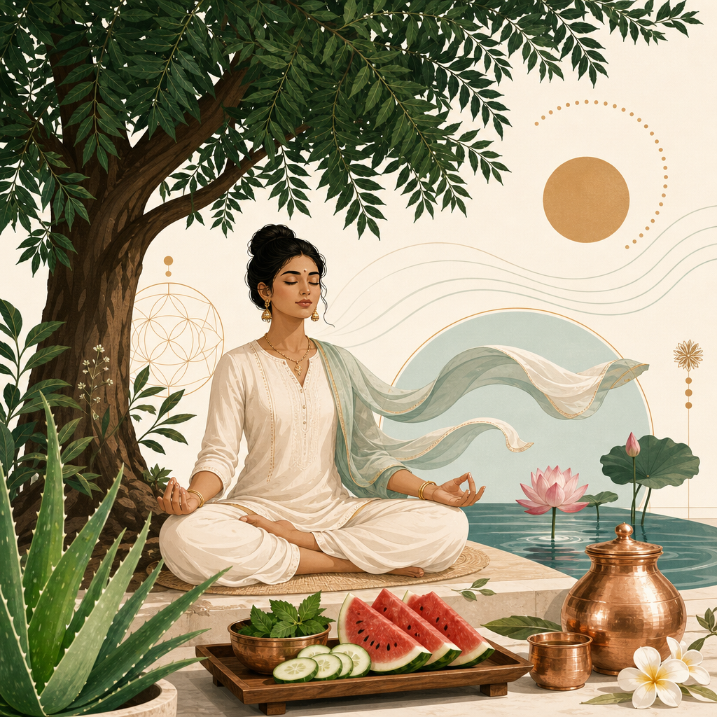 How to Stay Cool in Raipur Summer: Ayurvedic Body Care Tips