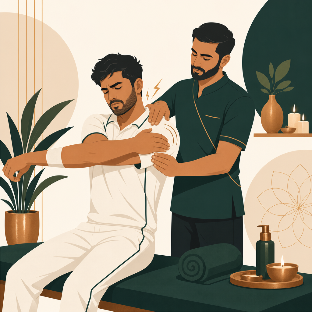 Cricket Injury Prevention: Massage for Bowlers and Batsmen