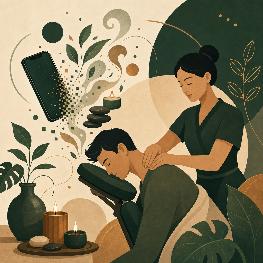 Phone Addiction and Neck Pain: The Digital Detox Massage Plan