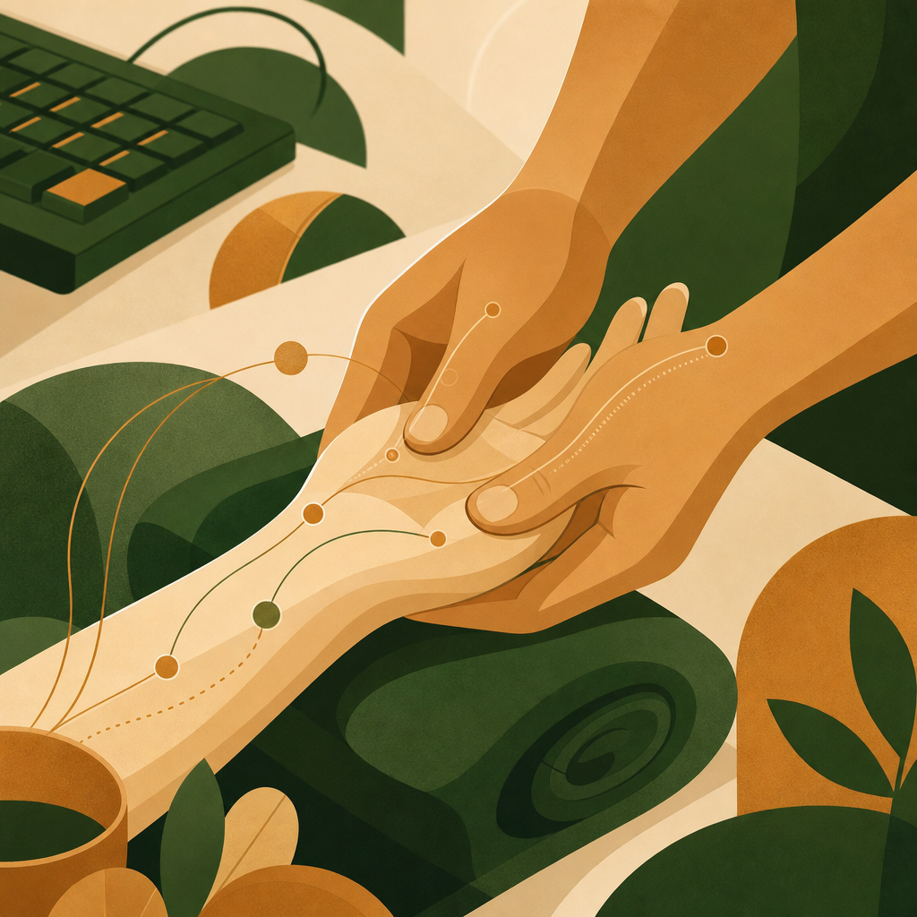 Hand and Wrist Massage for Gamers, Typists, and Artists