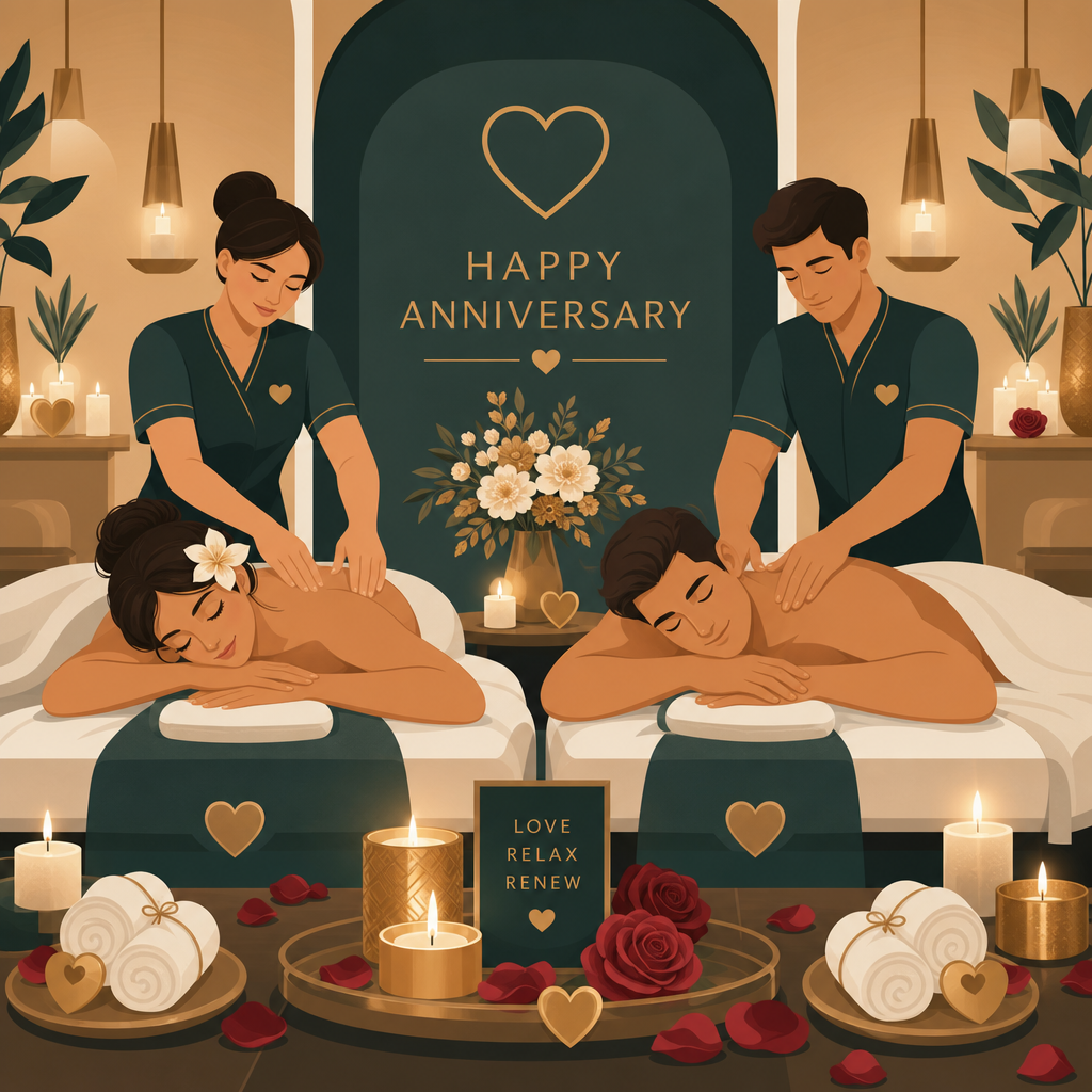 Anniversary Surprise: How to Plan a Perfect Couples Spa Day