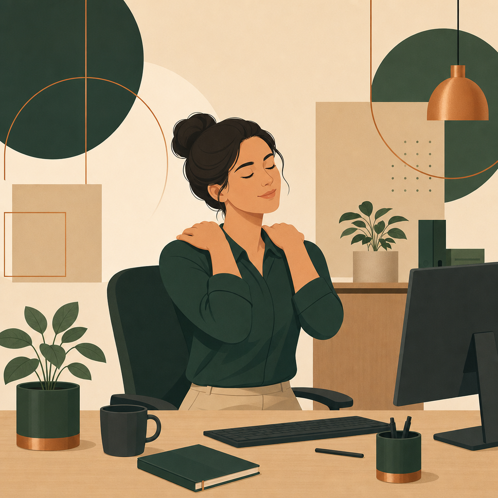 5-Minute Self-Massage Techniques for Instant Stress Relief at Work