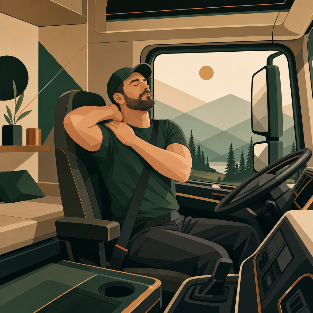 Massage for Truck Drivers: Long-Haul Relief Strategies