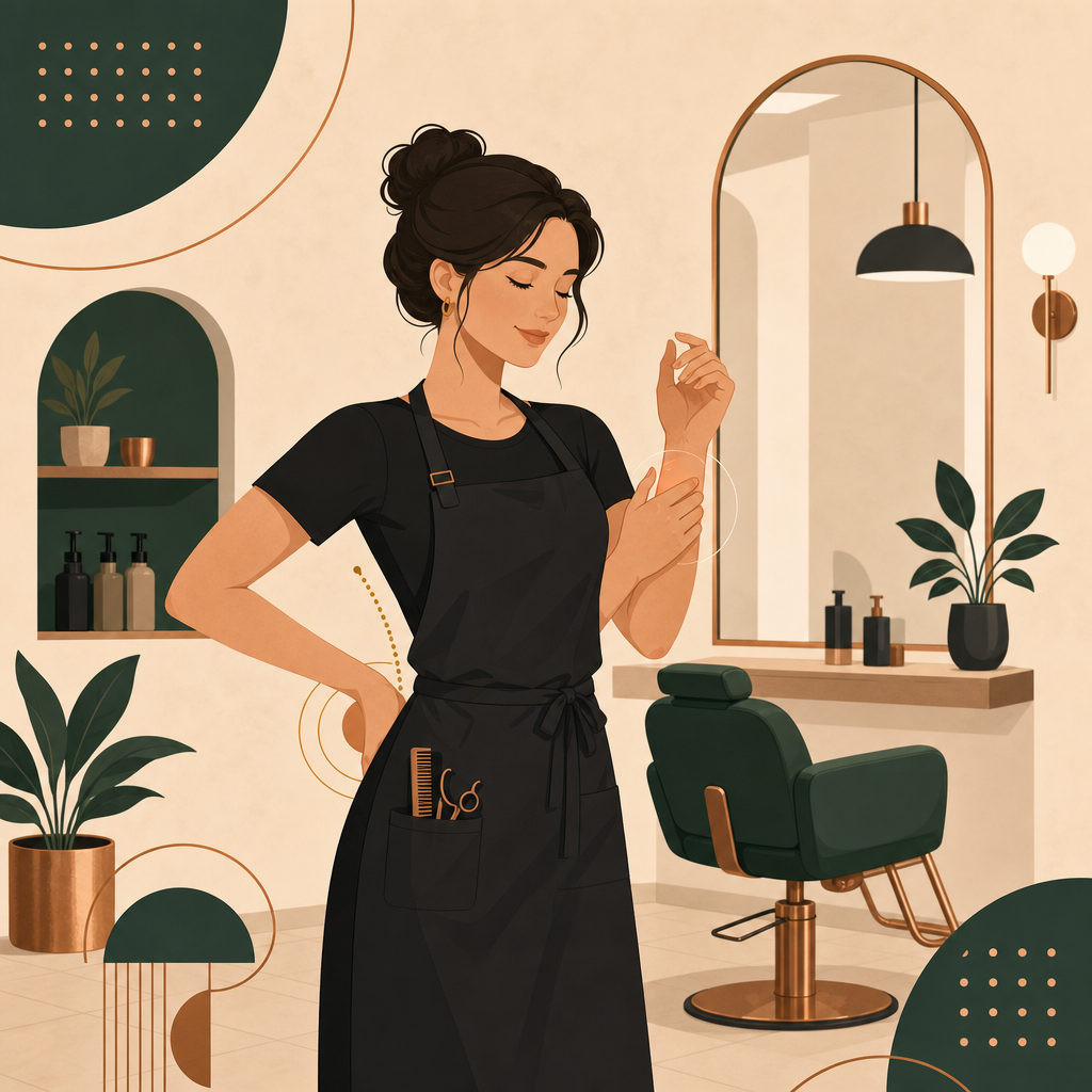 Beauticians and Salon Staff: Preventing Hand and Back Strain