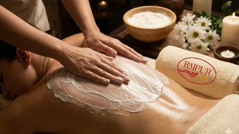 Cream Massage at Raipur SPA Samta Colony Raipur