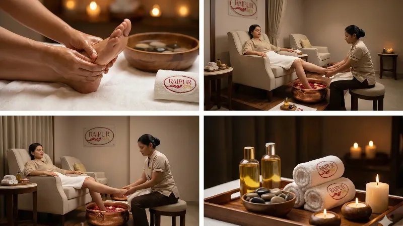 Foot Massage  at Raipur SPA Samta Colony Raipur